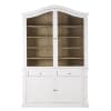 White Solid Mango Wood 4-Door 2-Drawer Dresser
